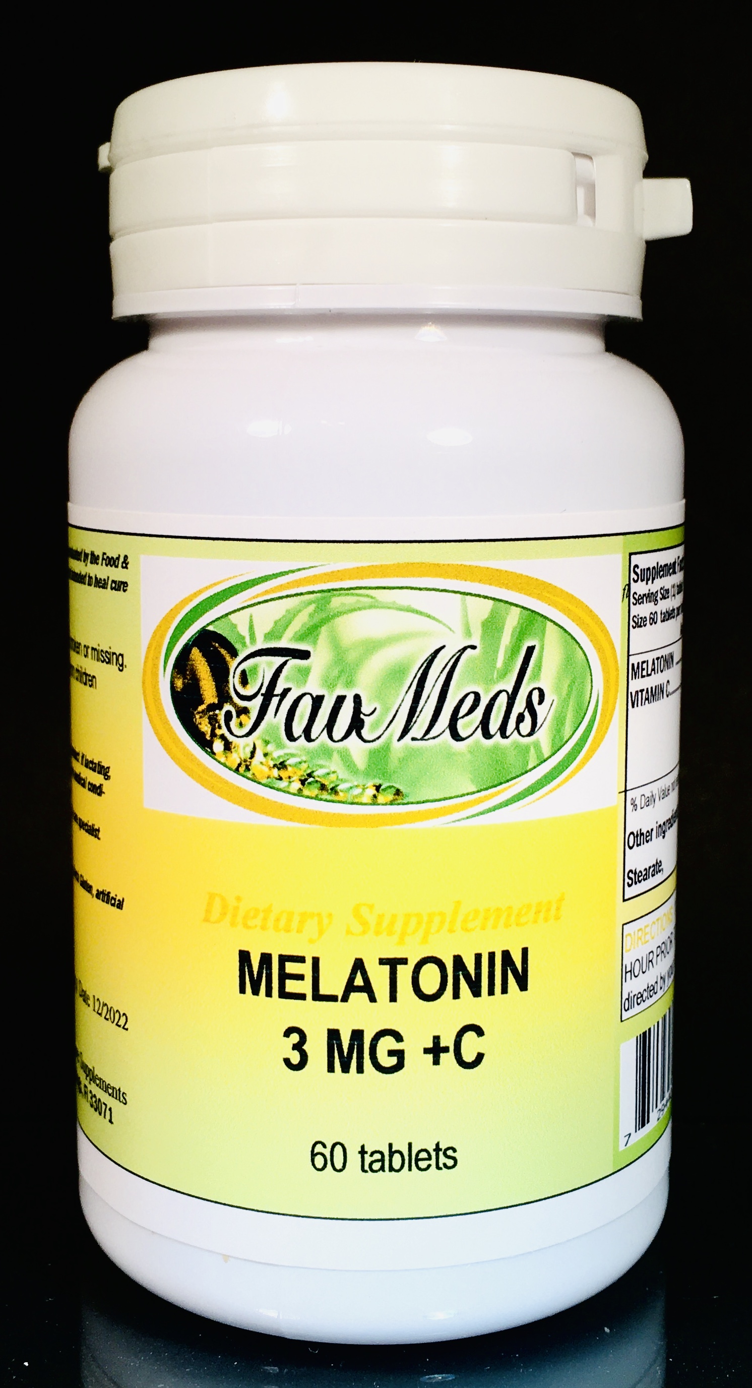 Melatonin 3mg - 60 tablets